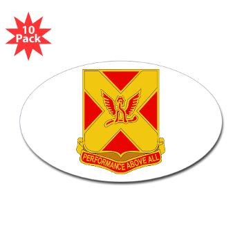 1B84FAR - M01 - 01 - DUI - 1st Battalion, 84th FAR - Sticker (Oval 10 pk)