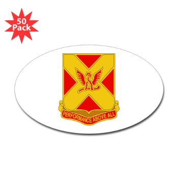 1B84FAR - M01 - 01 - DUI - 1st Battalion, 84th FAR - Sticker (Oval 50 pk)