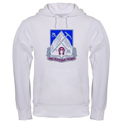 1B87IR - A01 - 03 - DUI - 1st Battalion - 87th Infantry Regiment Hooded Sweatshirt - Click Image to Close