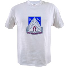 1B87IR - A01 - 04 - DUI - 1st Battalion - 87th Infantry Regiment Value T-Shirt