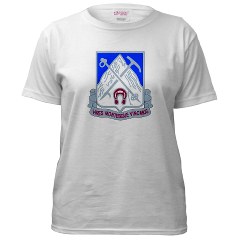 1B87IR - A01 - 04 - DUI - 1st Battalion - 87th Infantry Regiment Women's T-Shirt