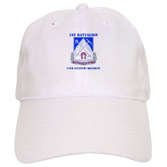 1B87IR - A01 - 01 - DUI - 1st Battalion - 87th Infantry Regiment with Text Cap - Click Image to Close
