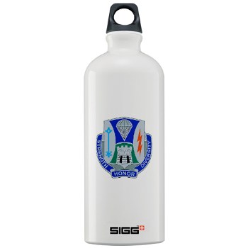 1BCT1BSTB - M01 - 03 - DUI - 1st Bde - Special Troops Bn - Sigg Water Bottle 1.0L - Click Image to Close