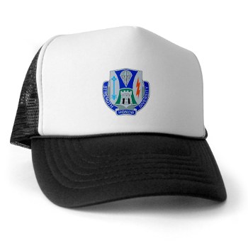 1BCT1BSTB - A01 - 02 - DUI - 1st Bde - Special Troops Bn - Trucker Hat - Click Image to Close