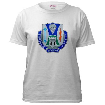 1BCT1BSTB - A01 - 04 - DUI - 1st Bde - Special Troops Bn - Women's T-Shirt - Click Image to Close