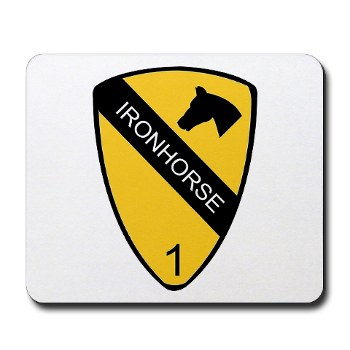 1BCTI - M01 - 03 - DUI - 1st Heavy BCT - Ironhorse - Mousepad