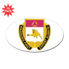1BCTSTB - M01 - 01 - DUI - 1st BCT - Special Troops Bn - Sticker (Oval 10 pk)