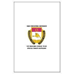 1BCTSTB - M01 - 02 - DUI - 1st BCT - Special Troops Bn with Text - Large Poster