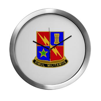 1BCTSTB - M01 - 03 - DUI - 1st BCT - Special Troops Battalion Modern Wall Clock