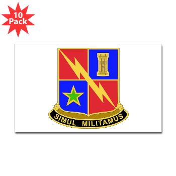 1BCTSTB - M01 - 01 - DUI - 1st BCT - Special Troops Battalion Sticker (Rectangle 10 pk)