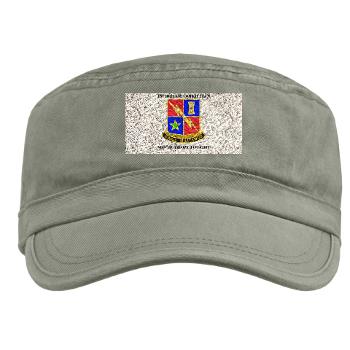 1BCTSTB - A01 - 01 - DUI - 1st BCT - Special Troops Battalion with Text Military Cap