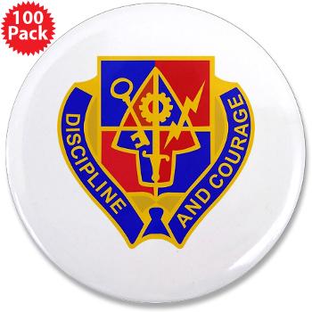 1BSTB - M01 - 01 - DUI - 1st Bde Special Troops Battalion 3.5" Button (100 pack)