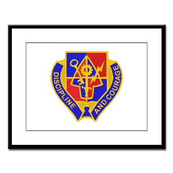 1BSTB - M01 - 02 - DUI - 1st Bde Special Troops Battalion Large Framed Print - Click Image to Close