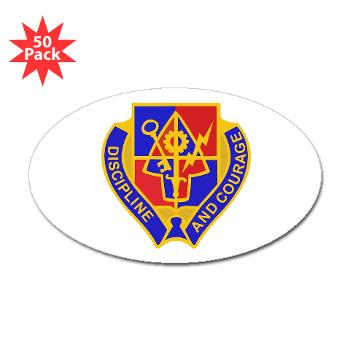 1BSTB - M01 - 01 - DUI - 1st Bde Special Troops Battalion Sticker (Oval 50 pk) - Click Image to Close