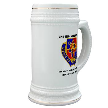 1BSTB - M01 - 03 - DUI - 1st Bde Special Troops Battalion with Text Stein - Click Image to Close