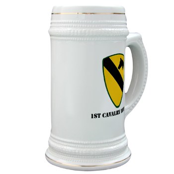 1CAV - M01 - 03 - SSI - 1st Cavalry Division with text Stein