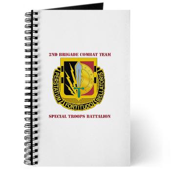 1CAV2BCTSTB - M01 - 02 - DUI - 2nd BCT - Special Troops Bn with Text - Journal