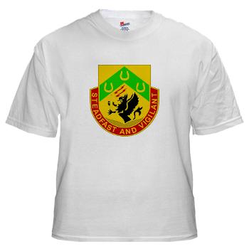 1CAV3BCTSTB - A01 - 04 - DUI - 3rd BCT - Special Troops Bn - White T-Shirt