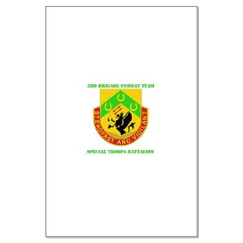 1CAV3BCTSTB - M01 - 02 - DUI - 3rd BCT - Special Troops Bn with Text - Large Poster - Click Image to Close