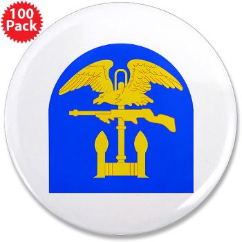 1EB - M01 - 01 - SSI - 1st Engineer Brigade - 3.5" Button (100 pack)