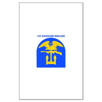 1EB - M01 - 02 - SSI - 1st Engineer Brigade with Text - Large Poster