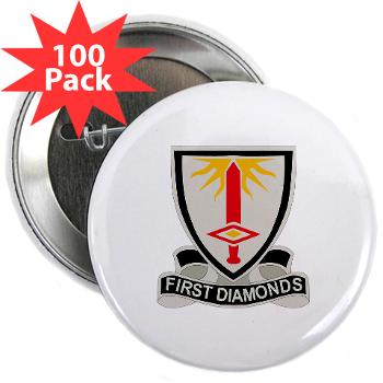 1FB - M01 - 01 - DUI - 1st Finance Battalion - 2.25" Button (100 pack)