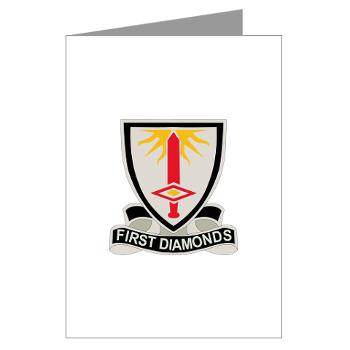 1FB - M01 - 02 - DUI - 1st Finance Battalion - Greeting Cards (Pk of 20)