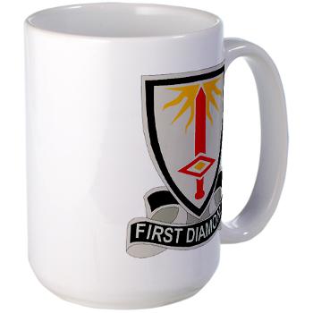1FB - M01 - 03 - DUI - 1st Finance Battalion - Large Mug - Click Image to Close