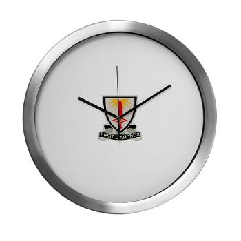 1FB - M01 - 03 - DUI - 1st Finance Battalion - Modern Wall Clock
