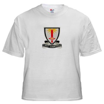 1FB - A01 - 04 - DUI - 1st Finance Battalion - White t-Shirt