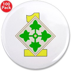 1HBCTR - M01 - 01 - DUI - 1st Heavy BCT - Raiders - 3.5" Button (100 pack)