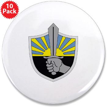 1IB - M01 - 01 - 1st Infantry Brigade - 3.5" Button (10 pack)