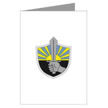 1IB - M01 - 02 - 1st Infantry Brigade - Greeting Cards (Pk of 10) - Click Image to Close