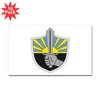 1IB - M01 - 01 - 1st Infantry Brigade - Sticker (Rectangle 10 pk)
