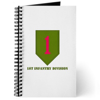 1ID - M01 - 03 - SSI - 1st Infantry Division with Text Journal - Click Image to Close