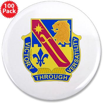 1ID1BCTSTB - M01 - 01 - DUI - 1st BCT - Special Troops Bn - 3.5" Button (100 pack)