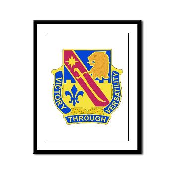 1ID1BCTSTB - M01 - 02 - DUI - 1st BCT - Special Troops Bn - Framed Panel Print