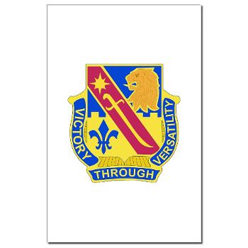 1ID1BCTSTB - M01 - 02 - DUI - 1st BCT - Special Troops Bn - Mini Poster Print