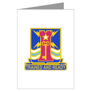 1ID4BCTSTB - M01 - 02 - DUI - 4th BCT - Special Troops Battalion - Greeting Cards (Pk of 10) - Click Image to Close