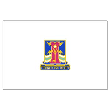 1ID4BCTSTB - M01 - 02 - DUI - 4th BCT - Special Troops Battalion - Large Poster - Click Image to Close