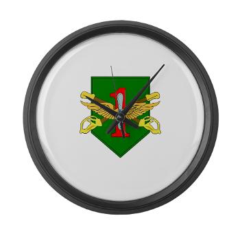 1IDHQHQC - M01 - 03 - DUI - HQ and HQ Coy - Large Wall Clock - Click Image to Close