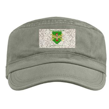 1IDHQHQC - A01 - 01 - DUI - HQ and HQ Coy with Text - Military Cap - Click Image to Close