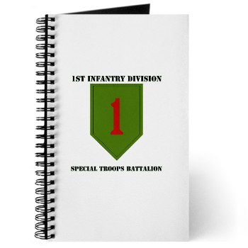 1IDSTB - M01 - 02 - DUI - Division - Special Troops Battalion with Text - Journal