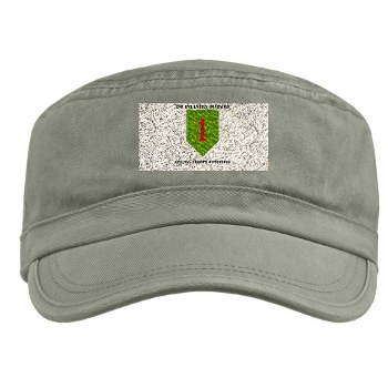 1IDSTB - A01 - 01 - DUI - Division - Special Troops Battalion with Text - Military Cap