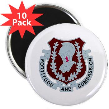 1MB - M01 - 01 - DUI - 1st Medical Brigade - 2.25" Magnet (10 pack) - Click Image to Close