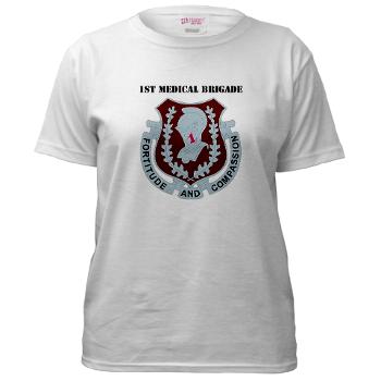1MB - A01 - 04 - DUI - 1st Medical Brigade with text - Women's T-Shirt