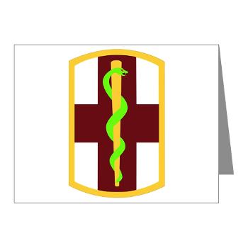 1MB - M01 - 02 - SSI - 1st Medical Bde - Note Cards (Pk of 20)