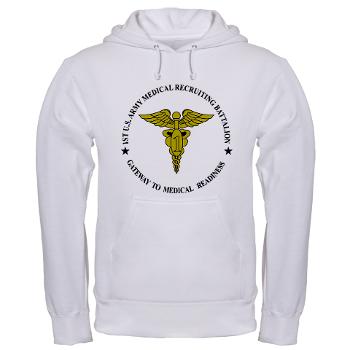 1MRB - A01 - 04 - DUI - 1st Medical Recruiting Battalion (Patriots) - Hooded Sweatshirt - Click Image to Close