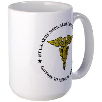 1MRB - M01 - 04 - DUI - 1st Medical Recruiting Battalion (Patriots) - Large Mug