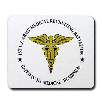 1MRB - M01 - 04 - DUI - 1st Medical Recruiting Battalion (Patriots) - Mousepad